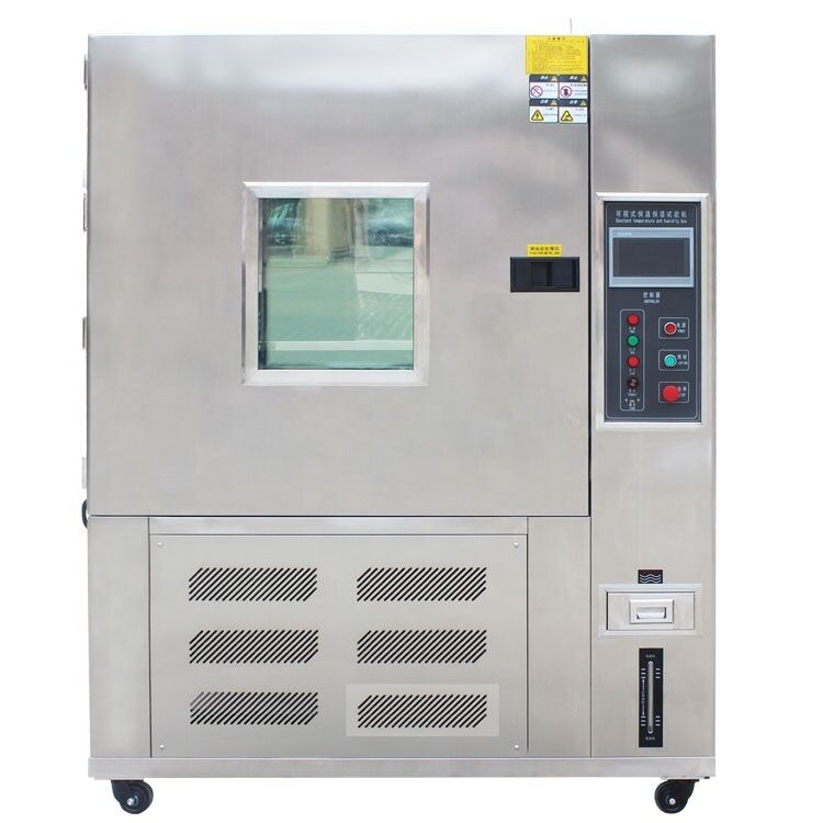 20%~98% RH Humidity Range Constant Temperature Humidity Test Chamber dengan SUS # 304 Inner Chamber dari stainless steel dan LCD Touch Screen