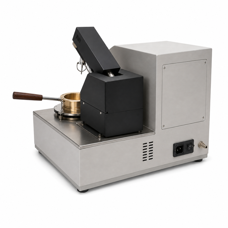 ASTM D92 Otomatis Cleveland Open Cup Flash Point Tester Perkakas Analisis Minyak Pelumas Petroleum Instrumen Laboratorium