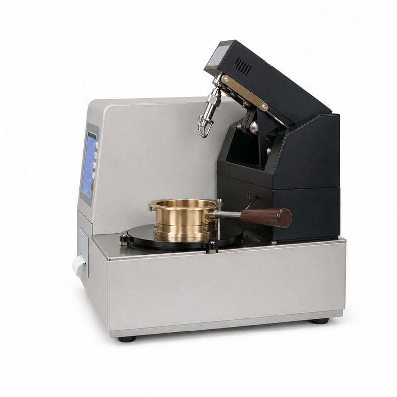 ASTM D92 Otomatis Cleveland Open Cup Flash Point Tester Perkakas Analisis Minyak Pelumas Petroleum Instrumen Laboratorium