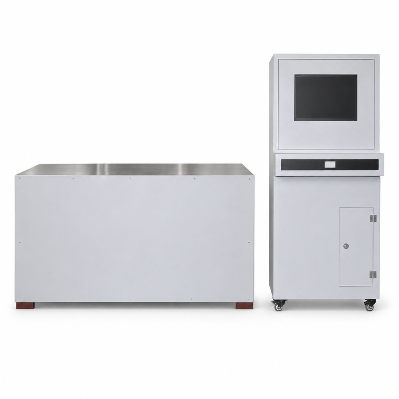 ASTM C411 ISO 8142 Penguji suhu layanan isolasi termal Pipa dan bahan papan Mesin uji peralatan laboratorium