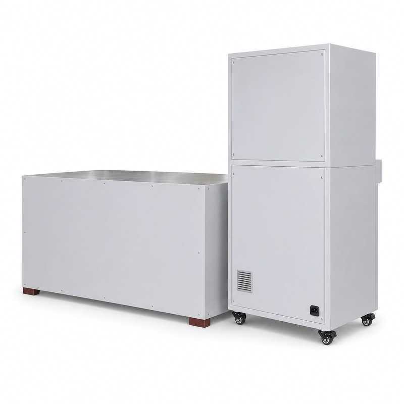 ASTM C411 ISO 8142 Penguji suhu layanan isolasi termal Pipa dan bahan papan Mesin uji peralatan laboratorium