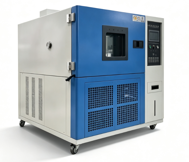 YYE-010 Ruang uji kelelahan termal dengan kontrol PID SSR, SUS#304 stainless steel, dan pengontrol TEMI 880 untuk bagian elektronik & mobil