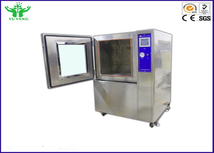 IP5X IP6X Profesional Lingkungan Kamar Uji Debu Pasir + 15 ～ + 40 ℃ 2-4 Kg / m3