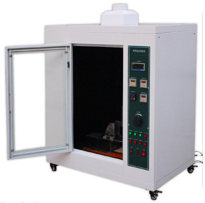 Layar sentuh Glow Wire Tester / Mesin Uji Mudah Terbakar IEC60695-2-10 10mm / s mm 25mm / s