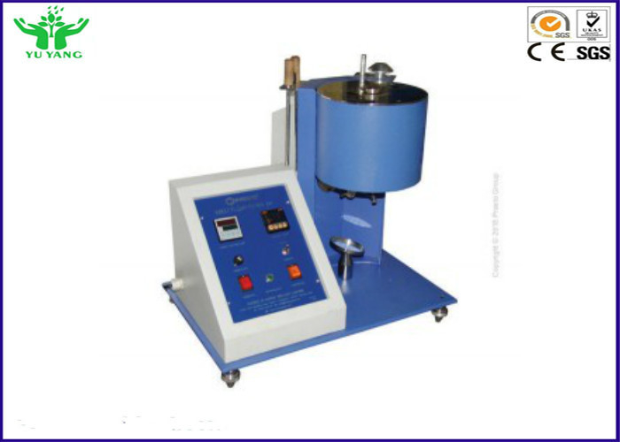 Bahan Plastik ASTM D1238 Alat Uji Mudah Terbakar / Melt Flow Index Tester Warna Dengan Tampilan Layar Sentuh