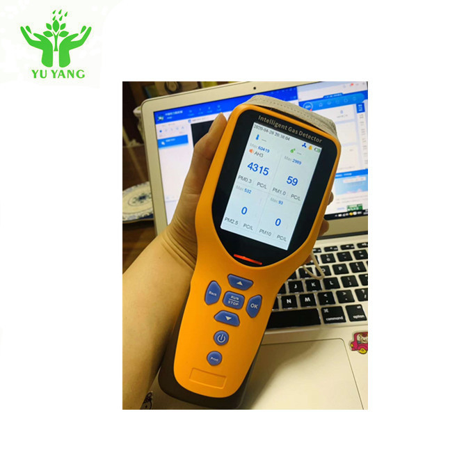 Laser Scattering Alat Uji Tekstil Detektor Efisiensi Bukti Debu Untuk Masker Wajah Kain