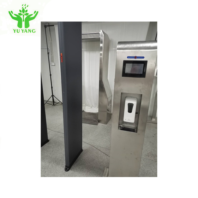 GB / T8 Tubuh Manusia Deteksi Otomatis Pintu Thermometer 30ºC ~ 42ºC 220V 50Hz
