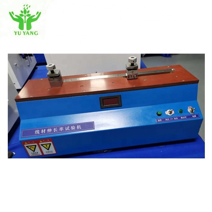 Bare Metal Wire Elongation Rate Test Machine Kawat Tembaga dan Peralatan Uji Pemanjangan Kabel