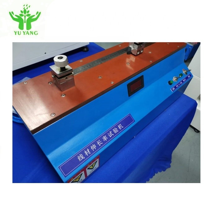 Bare Metal Wire Elongation Rate Test Machine Kawat Tembaga dan Peralatan Uji Pemanjangan Kabel