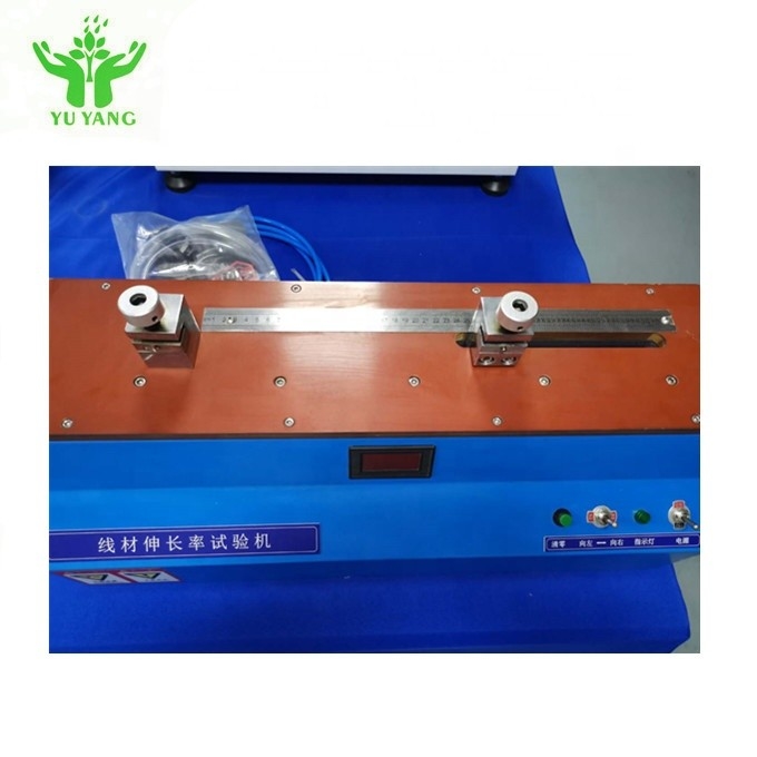 Bare Metal Wire Elongation Rate Test Machine Kawat Tembaga dan Peralatan Uji Pemanjangan Kabel