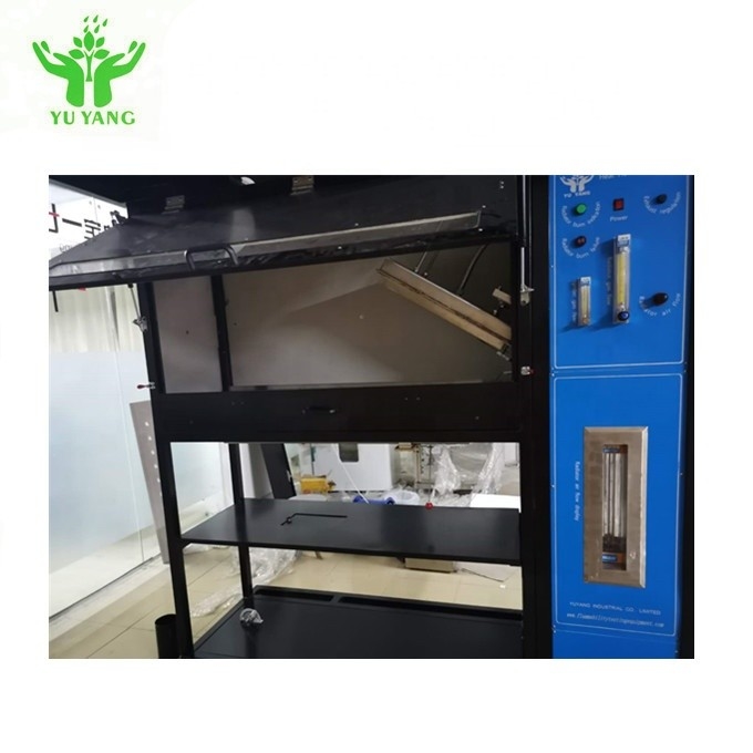ASTM E648 Flame Retardant Test, 120mm Flooring Radiant Heat Flux Fire Testing Equipment