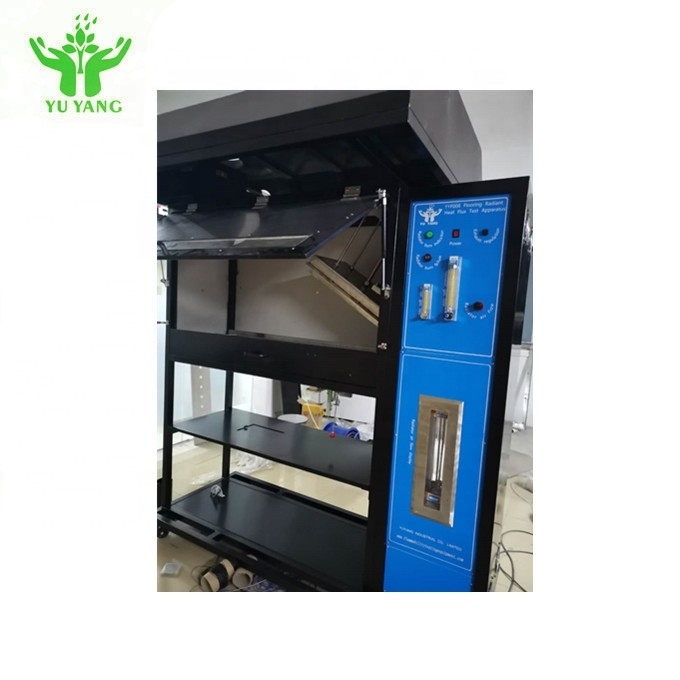 ASTM E648 Flame Retardant Test, 120mm Flooring Radiant Heat Flux Fire Testing Equipment