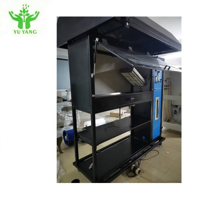 ASTM E648 Flame Retardant Test, 120mm Flooring Radiant Heat Flux Fire Testing Equipment
