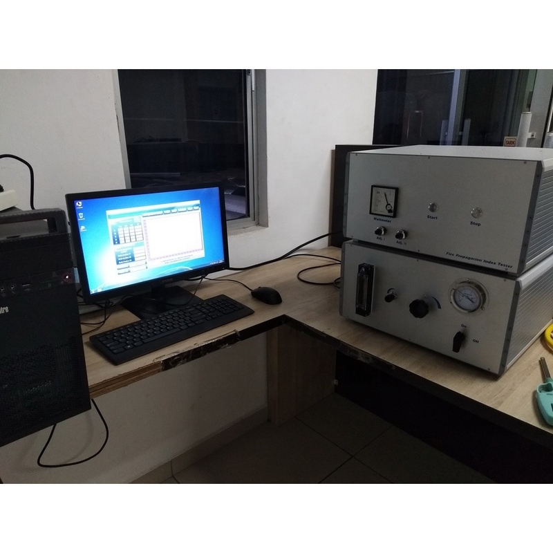 BS 476-6 Alat Uji Pembakaran Alat Uji Kebakaran Lab Untuk Bahan Konstruksi