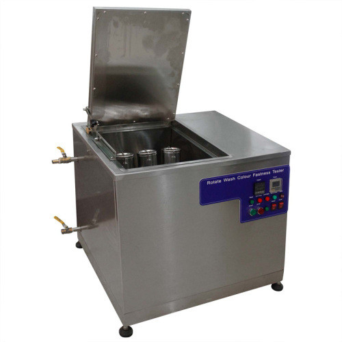 ISO Canister 550ml AATCC 61 Color Fastness Tester Launderometer Dipercepat