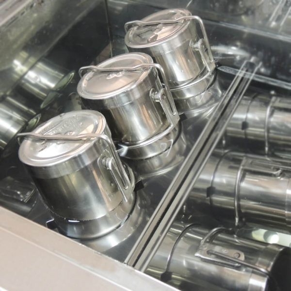 ISO Canister 550ml AATCC 61 Color Fastness Tester Launderometer Dipercepat