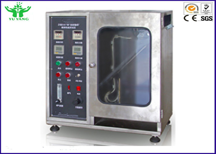 Mesin Uji Flamabilitas Inti Tunggal ISO 6722-1 Untuk Kinerja Cable Flame Retardant