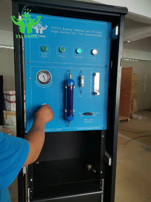 EN 13823 GB/T 20284 Penguji Pembakaran Tunggal Untuk Bahan Bangunan Horisontal
