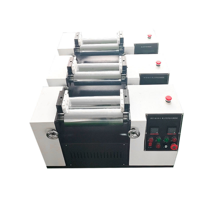 AC380V Dua Roll Mixing Mill Laboratorium Pemanas Listrik Karet Dan Plastik