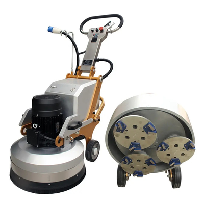4000W Penggiling Lantai Beton Autorotasi 1250rpm Pengepakan 98*63*94cm