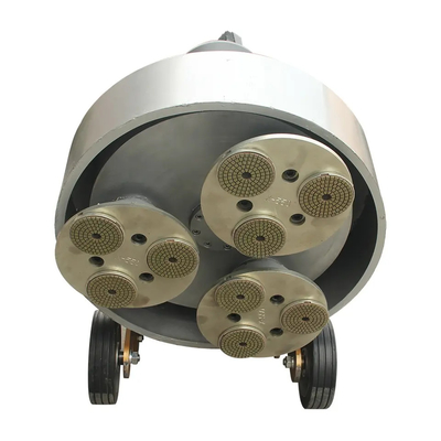 Mesin Poles Revolusi Granit 9 Kepala Kecepatan 320 Rpm
