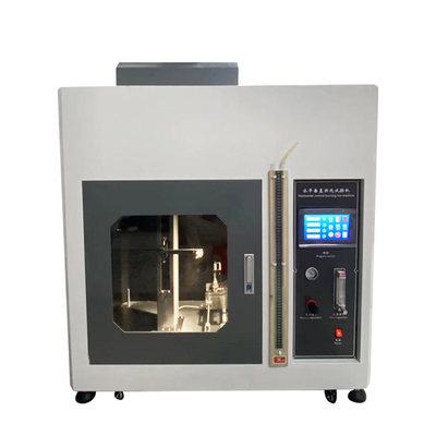 UL 94 ASTM D 635 Plastik Horizontal Flammability Tester Perlengkapan pengujian tingkat pembakaran
