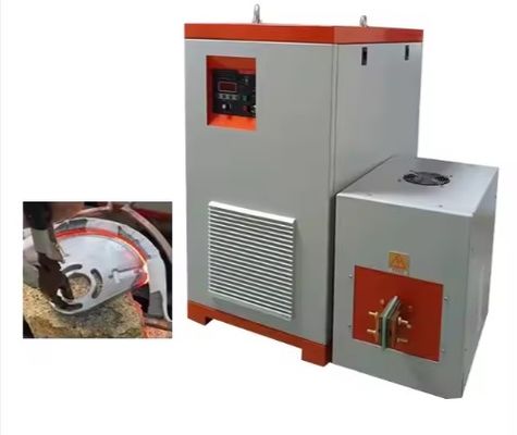 Induksi pengerasan dan tempering mesin untuk garis panduan rel dengan peningkatan kekerasan dan tahan aus