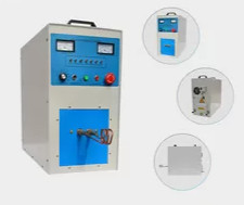 Mesin Pengelasan Pipa Tembaga Kompak dan Portable 25KW, 50A Pemanasan Induksi