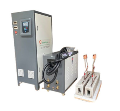 Mesin Pemanasan Induksi Portable Las Pipa Tembaga Menghasilkan 25KW Daya