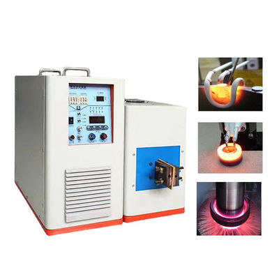 Mesin Pemanasan Induksi Frekuensi Tinggi 60kw Pendinginan Chiller Mudah Mengoperasikan Otomatis 220v Komponen PLC Baru