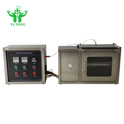 Din 75200 Fmvss302 Tester Kebakaran Bahan Interior Mobil Standar