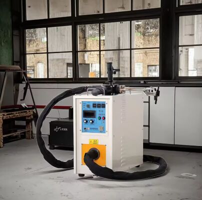 Pemanas Induksi HF PLC Portable: AC Brazing, Bearing & Metal Heating