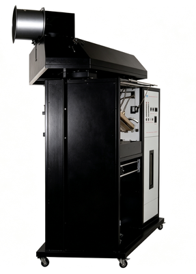 Penguji Fluks Radiasi Kritis Sesuai ISO9239 dengan Daya Total 2KW dan Panel Radiasi 300mm × 450mm untuk Pengujian Fluks Panas Lantai